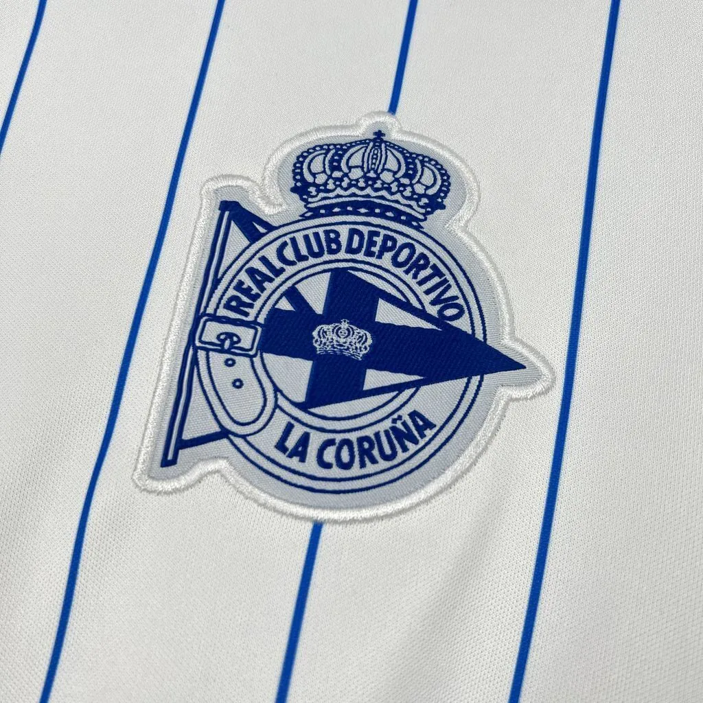 25-26 Deportivo de La Coruna Mens Retro Kit Vintage Soccer T-Shirt AAAAJersey Supply Yupoo 2