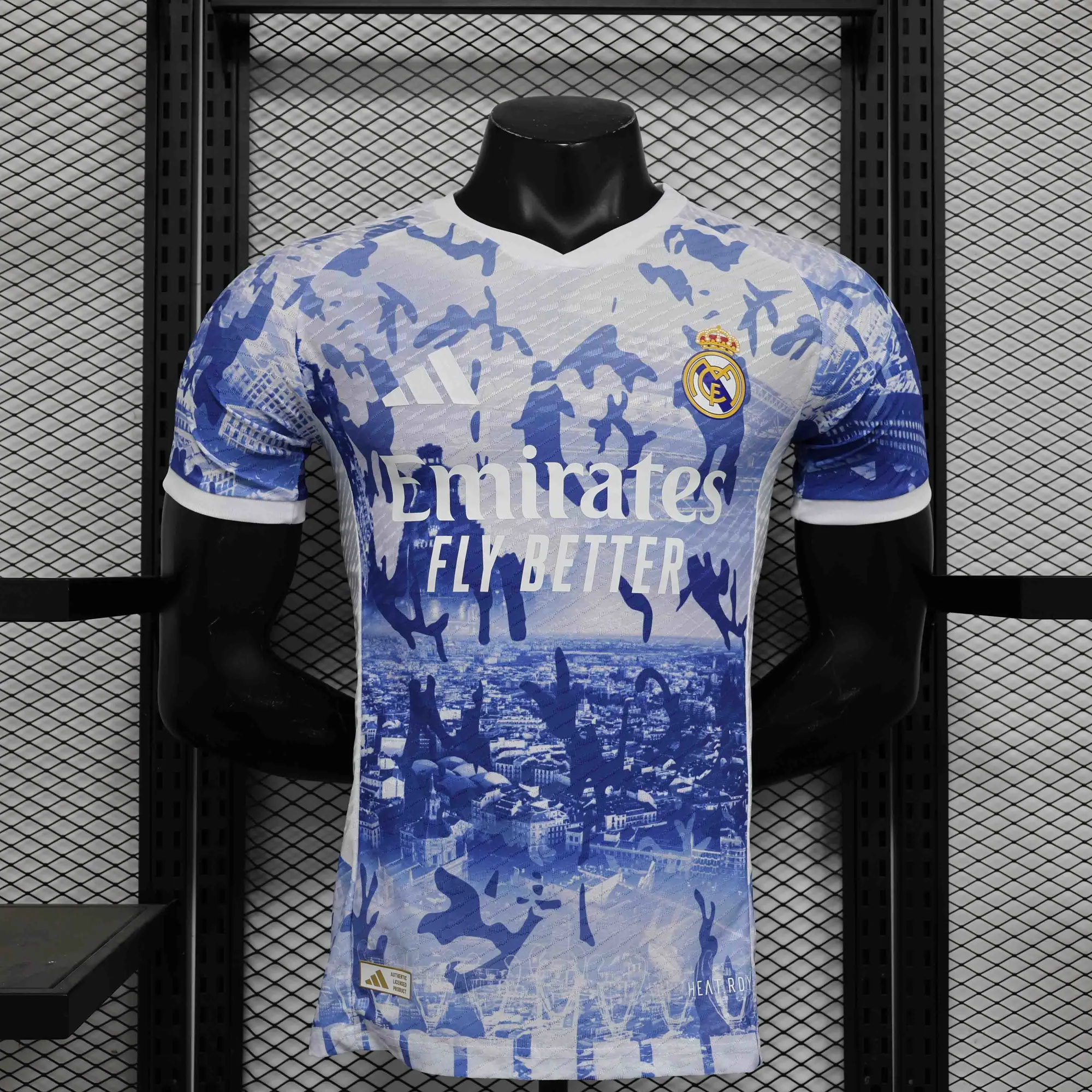 24-25 Real Madrid Blue City Special Edition Player Version Shirt Sport AAAAJersey Yupoo 6