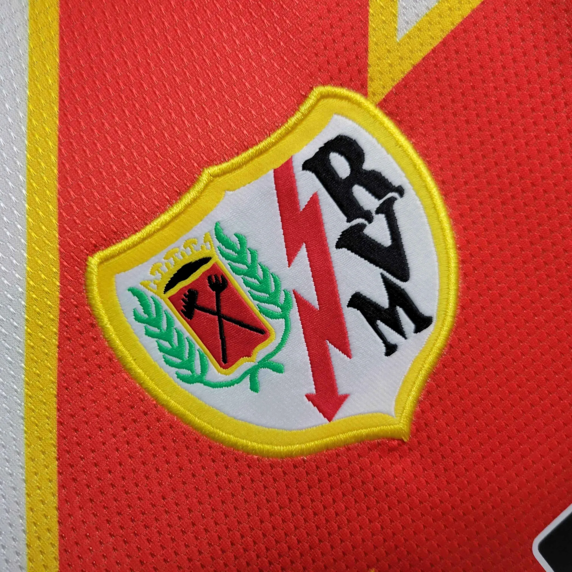 23-24 Rayo Vallecano Home S-XXL Soccer Jerseys 2