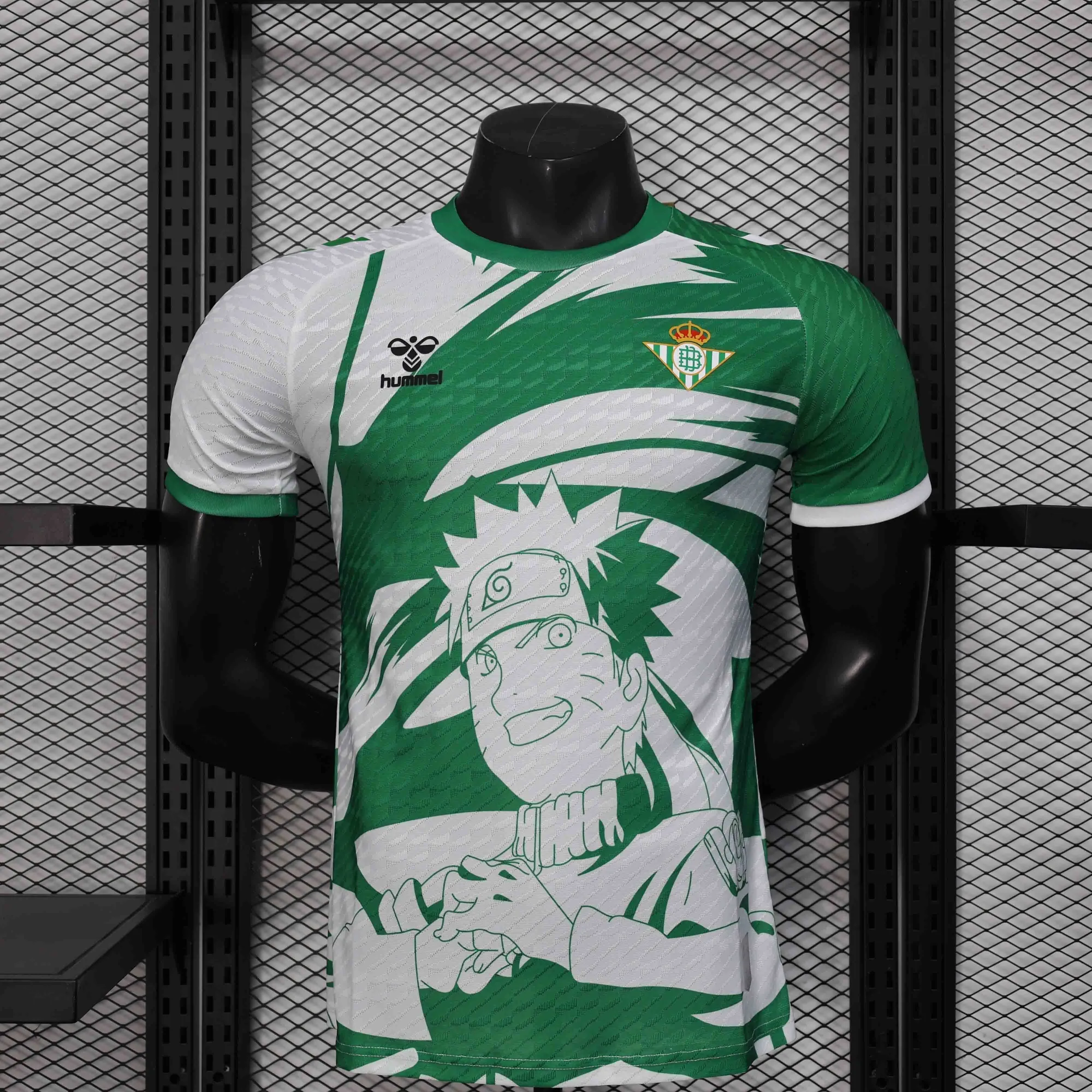 25-26 Real Betis Naruto Special Edition Player Version Shirt AAAAJersey Supply Yupoo 6