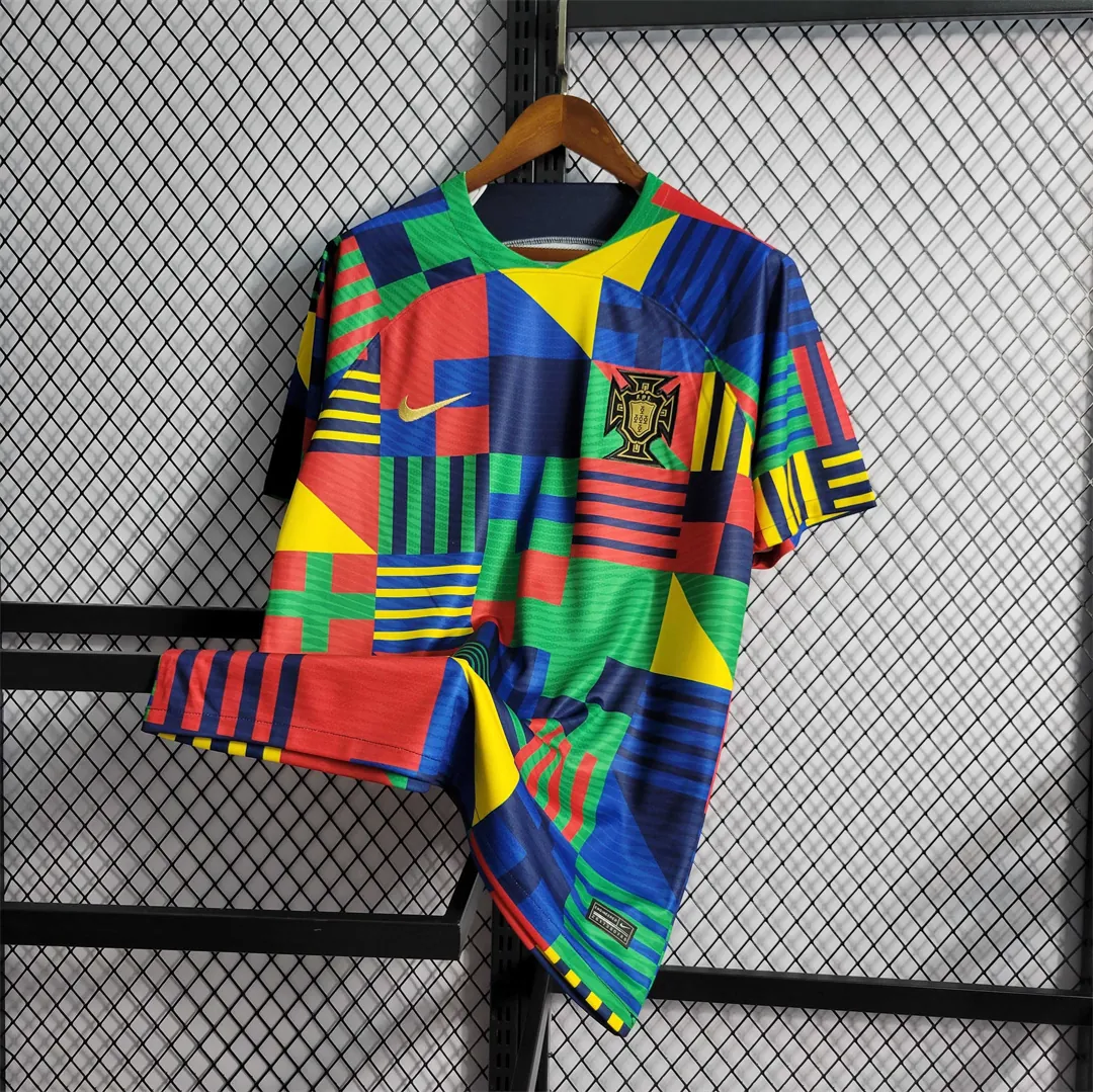 2223 Portugal Colorful Training Suit 8