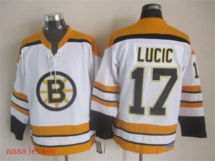 Boston Bruins retro ice hockey jersey M-3XL 波士顿棕熊队复古冰球服 4