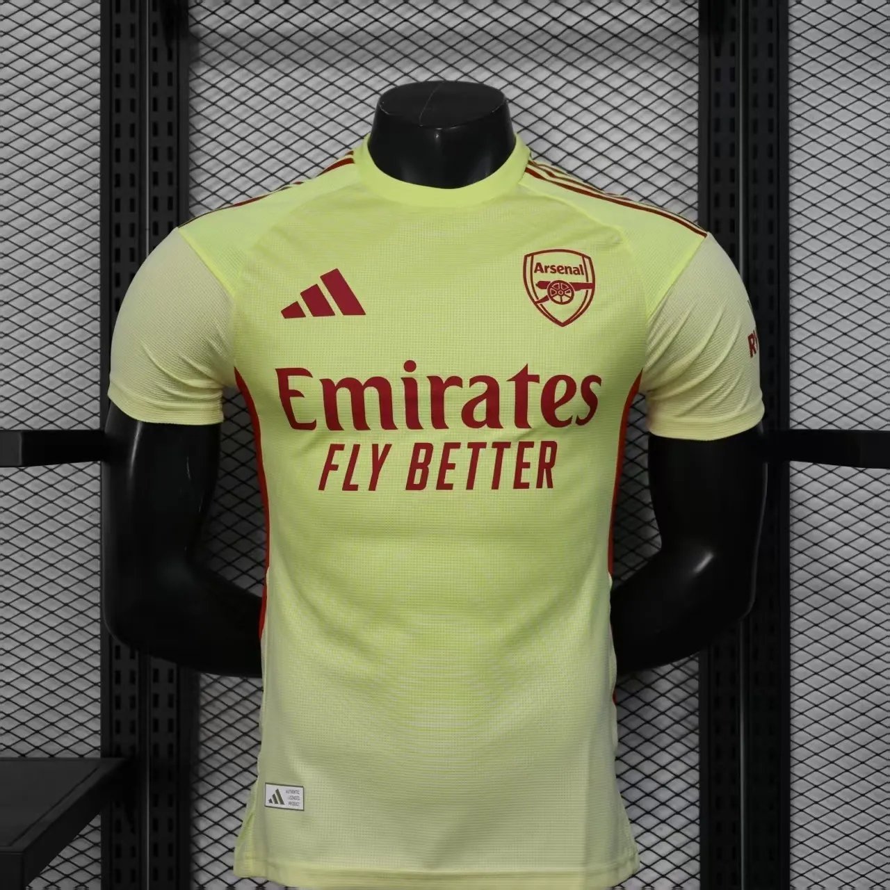 25-26 Arsenal Yellow Goalkeeper Kit Player Version Shirt Football Uniform AAAAJersey Dropship Y 9