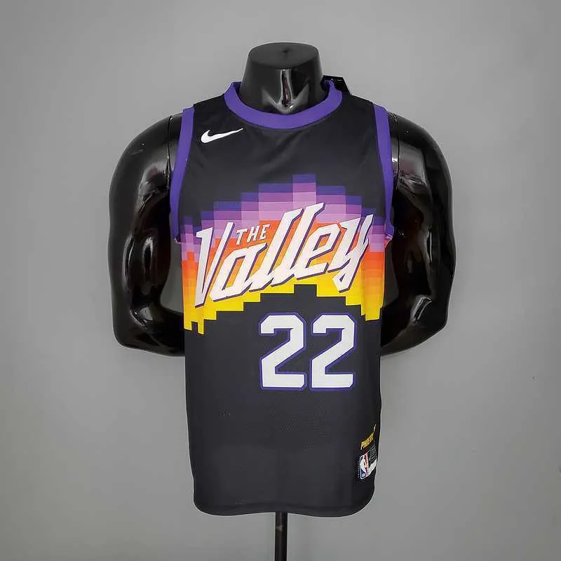 New AYTON#22 Suns City Edition Black 7