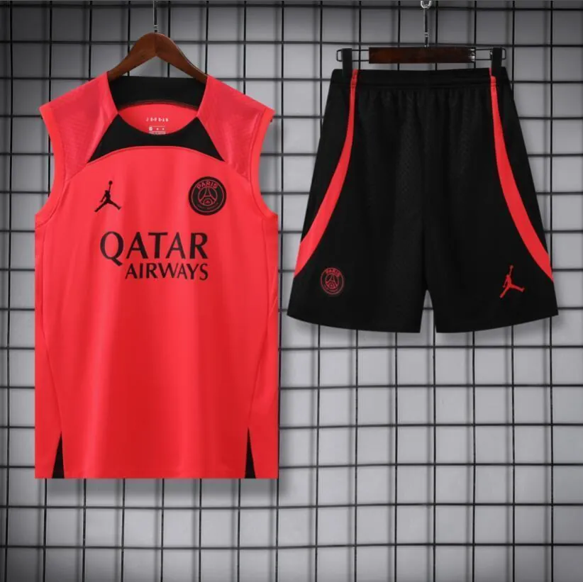 23-24 PSG Training Vest Kit S-XXL Soccer Jerseys 3