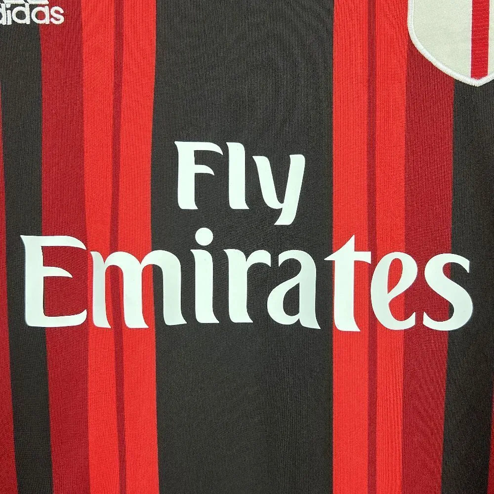 14-15 AC Milan Home Retro Kit Vintage Shirt AAAAJersey Supply Yupoo 2