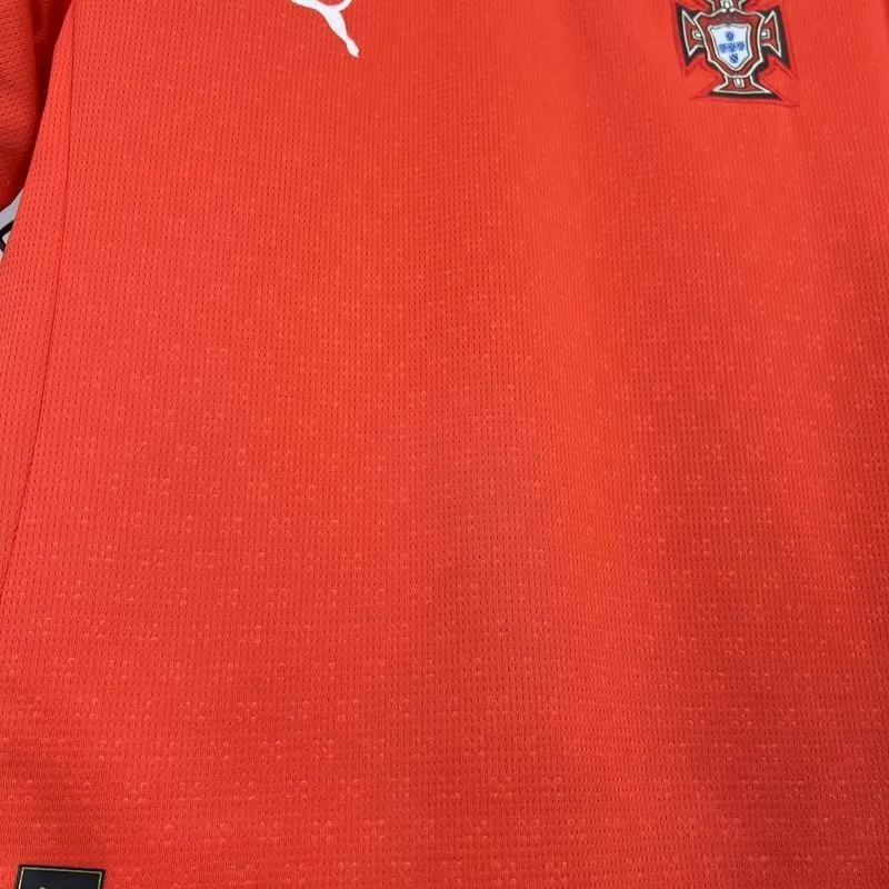 25-26 Portugal Home Kid Kits Youth Apparels Soccer AAAAJersey Yupoo 3
