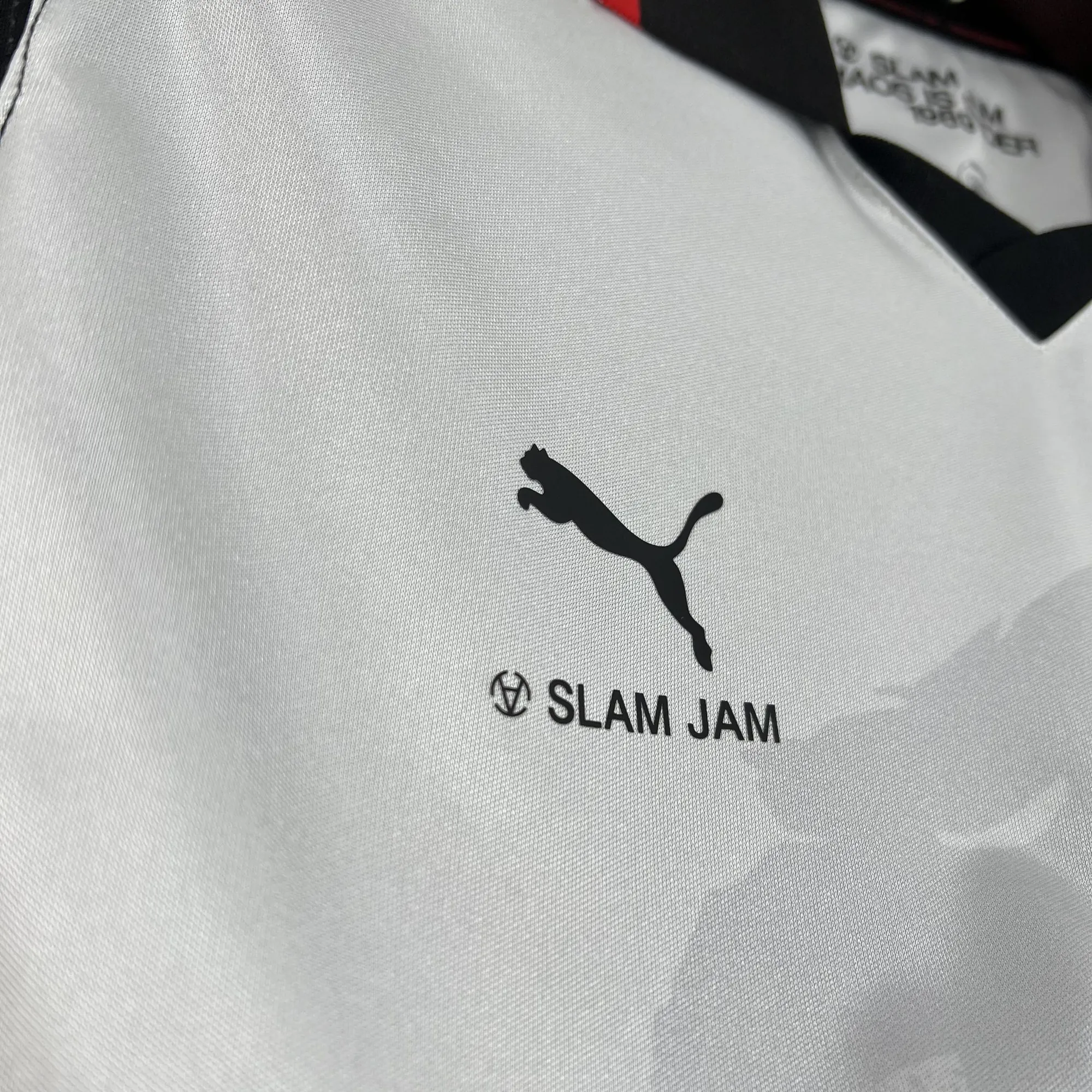 26-27 AC Milan x SLAM JAM Mens Limited Edition Football T-Shirt AAAAJersey Supply Yupoo 10 10