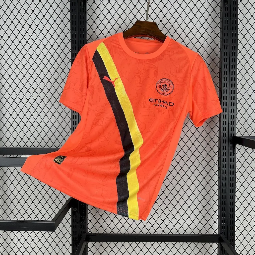 25-26 Manchester City Third Kit Football T-Shirt AAAAJersey Supply Yupoo 5