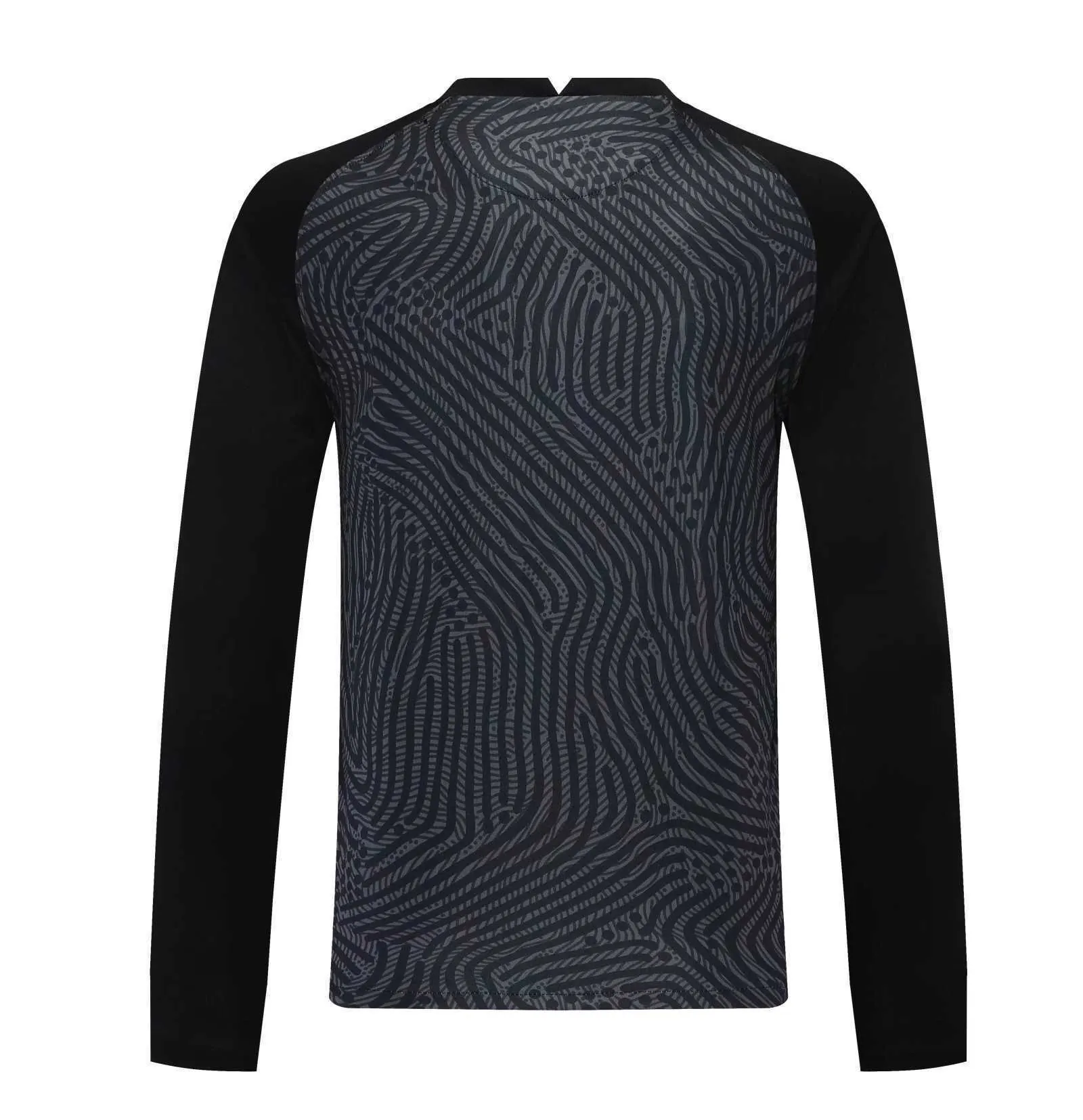 2021 France black goalkeeper long sleeve 3