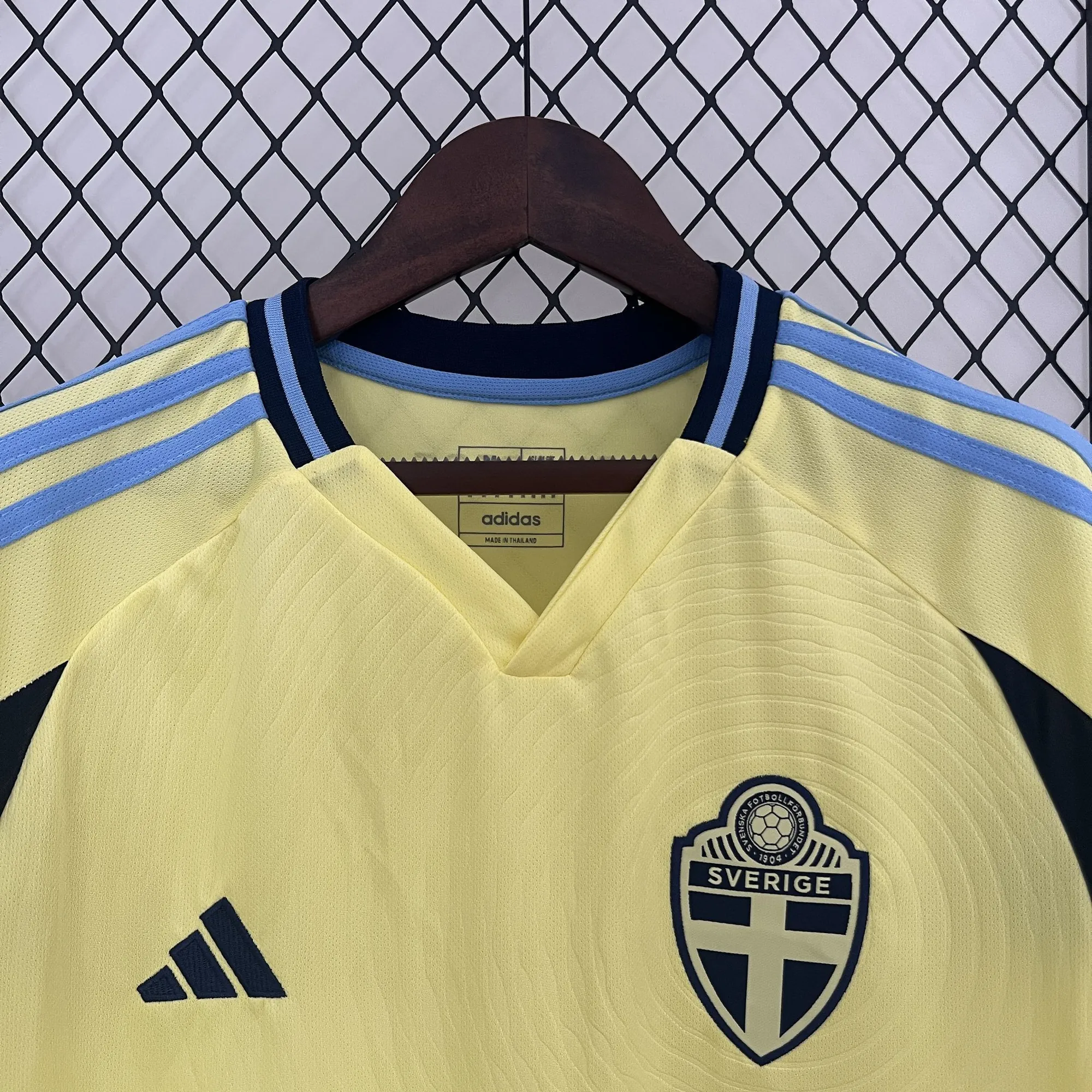 2024 Sweden Home Kit Football Uniform AAAAJersey Supplier Yupoo 1