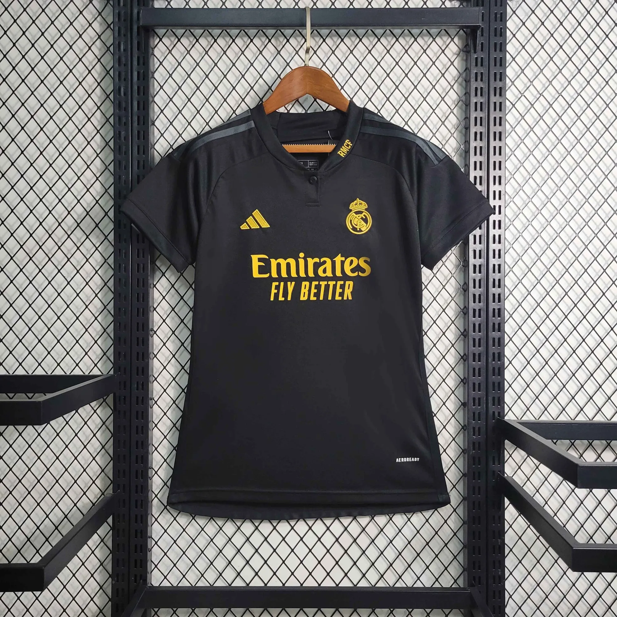 23-24 Real Madrid Third Kit Women Black Shirt Soccer Jerseys Yupoo 8