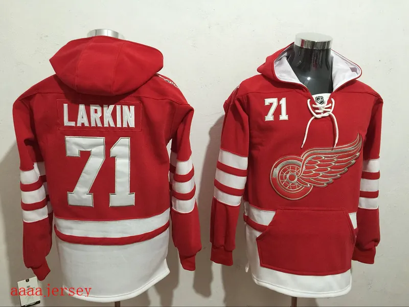 Detroit Red Wings hoodie ice hockey jersey M-3XL 底特律红翼队帽衫冰球服 3