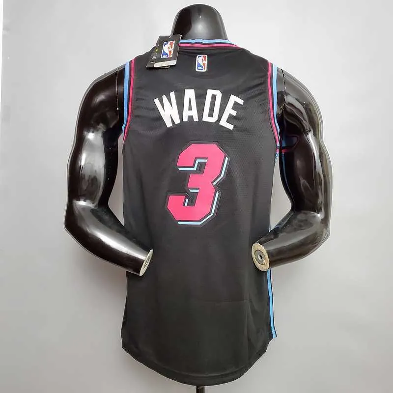 WADE #3 Miami Heat V-neck black 6