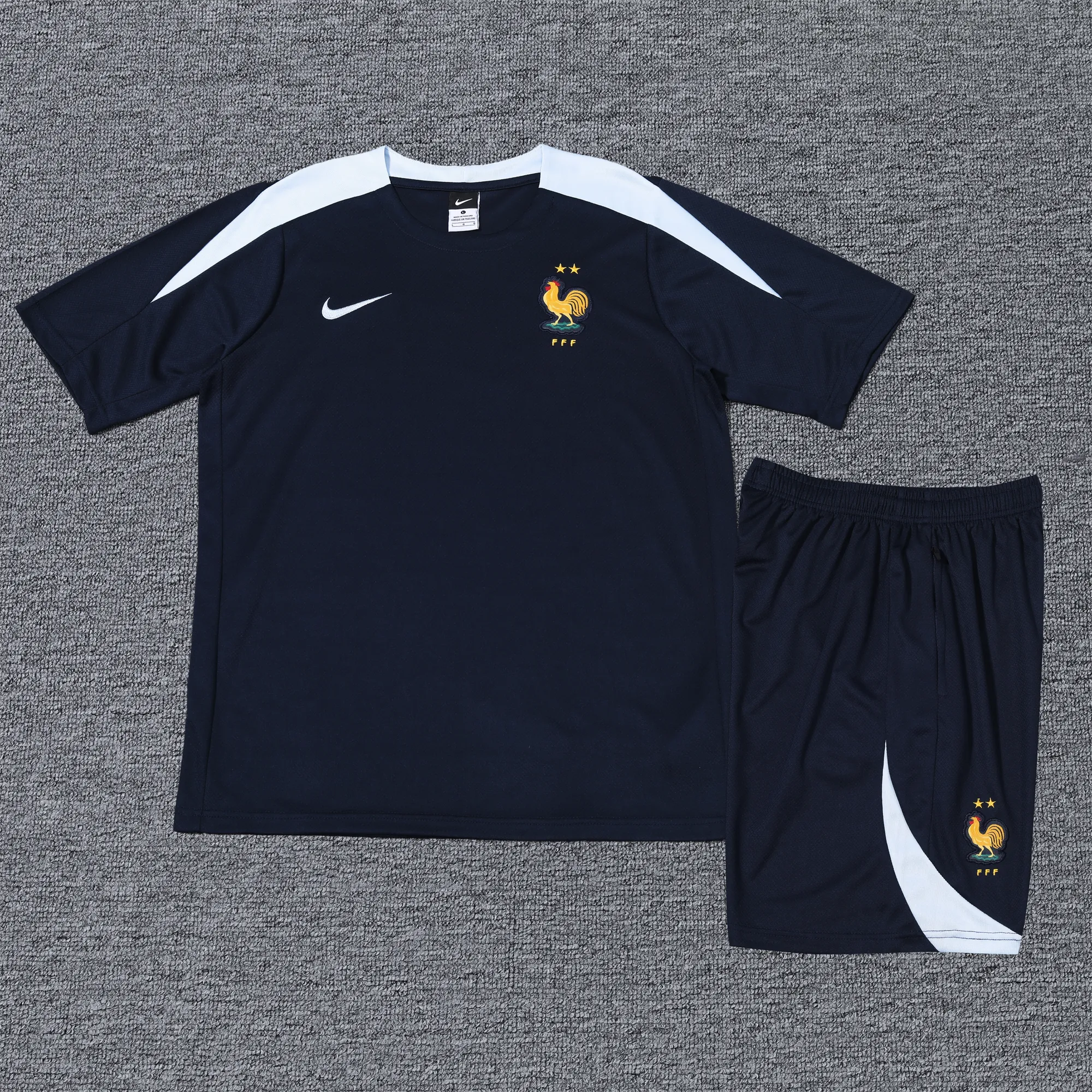 2024 France Navy Training Suits Soccer Jerseys Yupoo 6