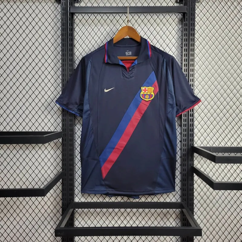 02-03 Barcelona Third Retro Kit Vintage Shirt Soccer AAAAJersey Yupoo 6