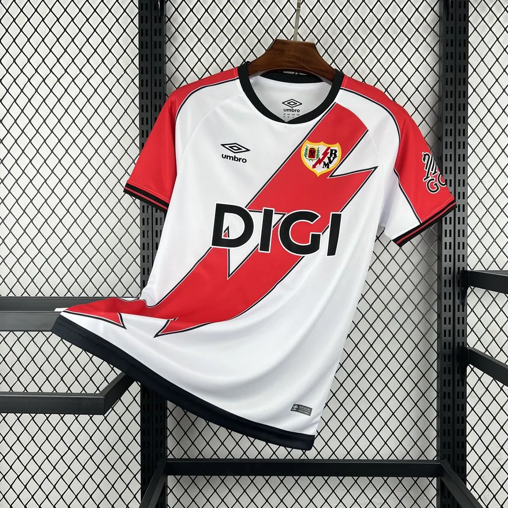 26-27 Rayo Vallecano Away Kit Football T-Shirt AAAAJersey Supply Yupoo 5 1