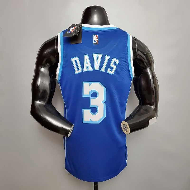 New DAVIS#3 Lakers blue 4