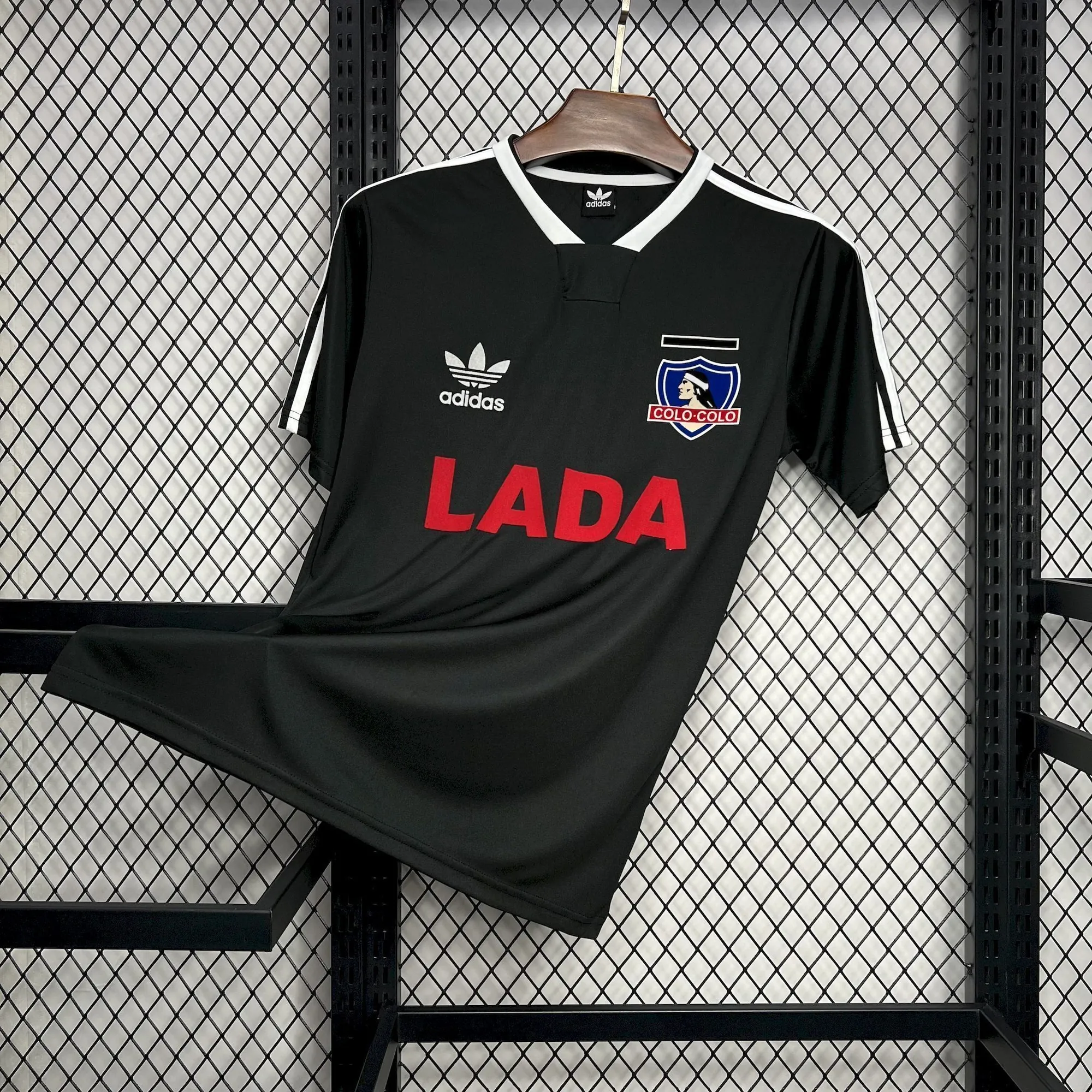 1991 Colo Colo Away Retro Kit Vintage black Shirt Football AAAAJersey Supply Yupoo 14