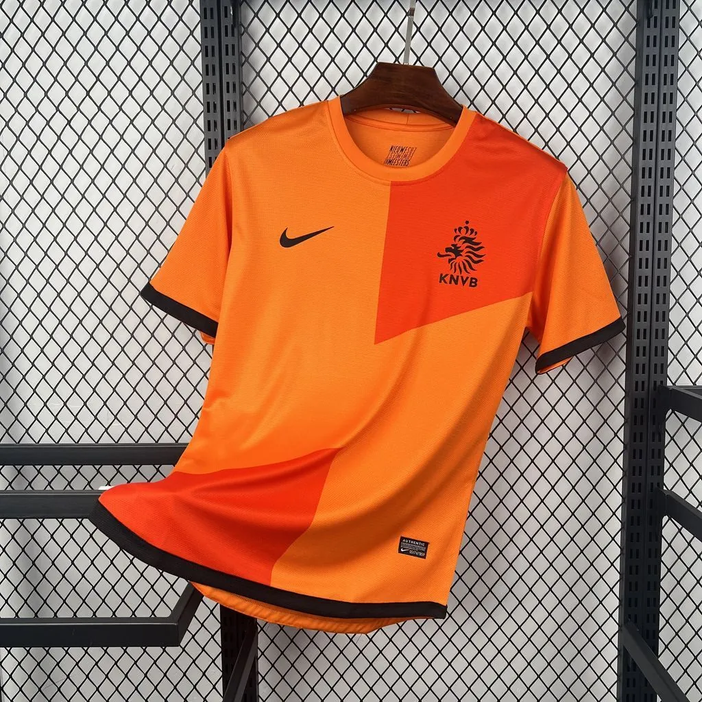 2012 Netherlands Home Mens Retro Kit Vintage Soccer T-Shirt AAAAJersey Supplier Yupoo 5 3