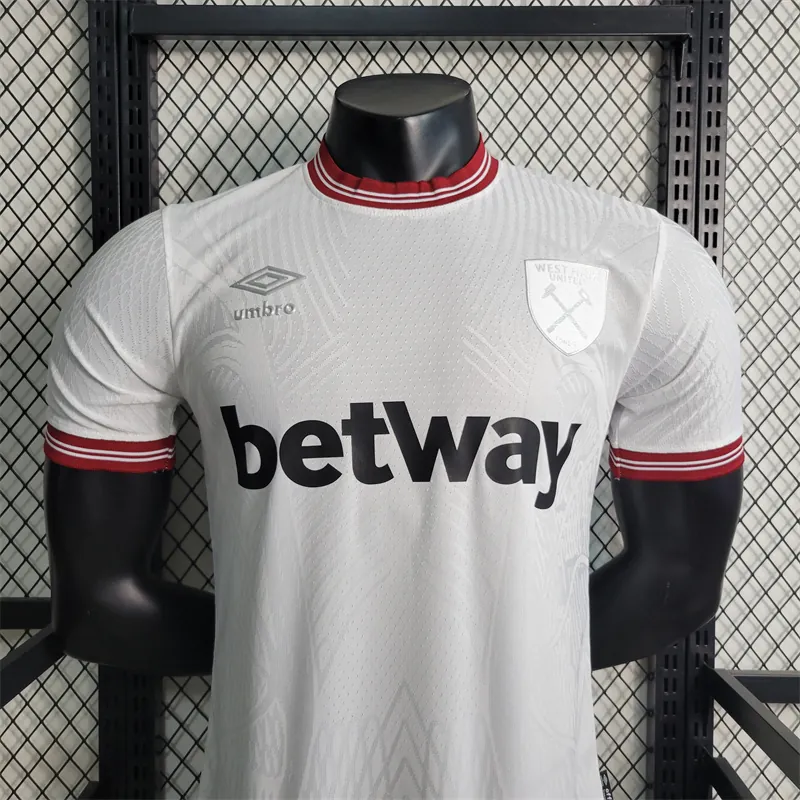 23-24 West Ham away Player Version size S-XXL Soccer Jerseys 3