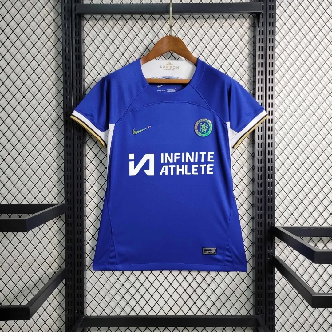 23-24 Woman Chelsea Home S-XXL Soccer Jersey 8