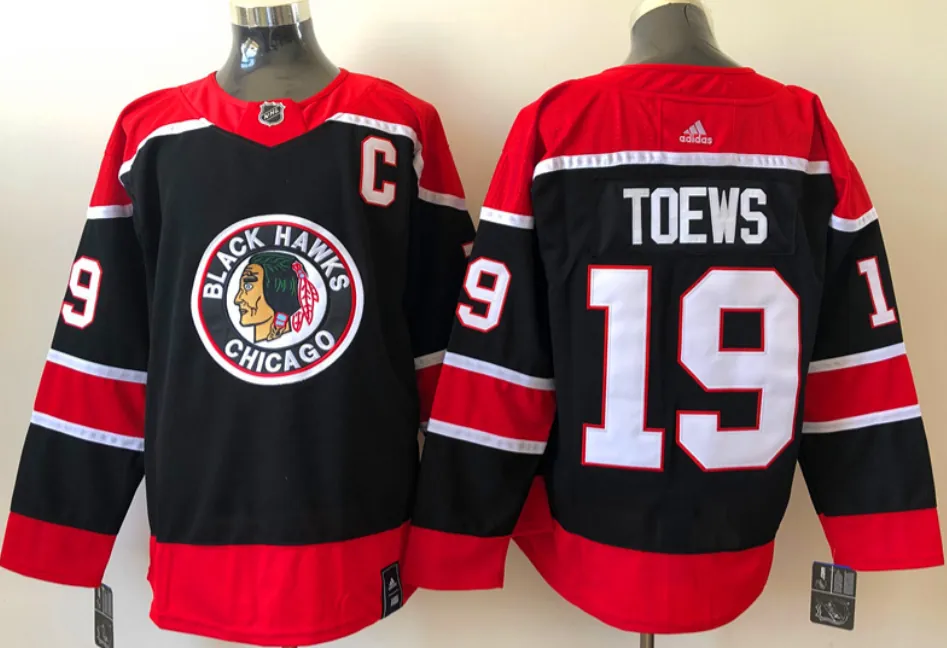 Chicago Blackhawks ice hockey jersey M-3XL 芝加哥黑鹰冰球服 6