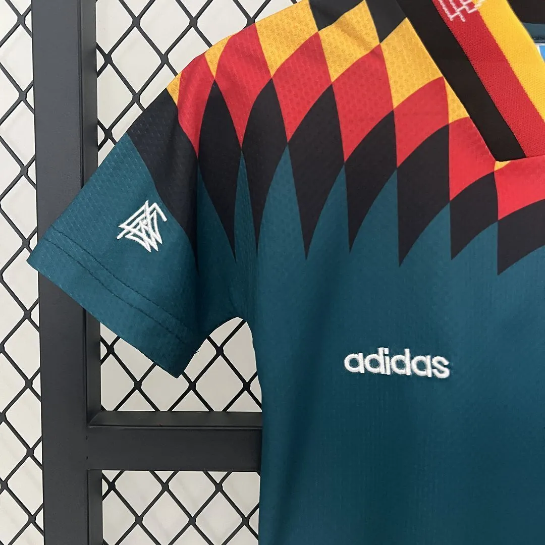 1994 Germany Away Retro Kids Kits Children Sets Football AAAAJerseys Yupoo 8