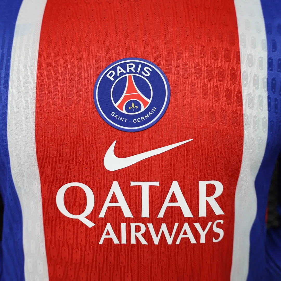26-27 PSG Mens Home Kit Player Version Football Long Sleeve Shirts AAAAJersey Dropship Yupoo 8 3