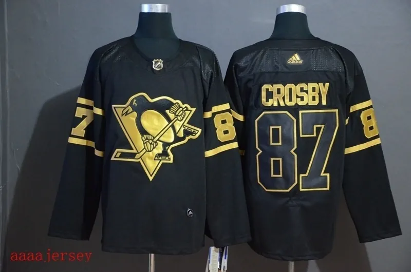 Pittsburgh Penguins ice hockey jersey M-3XL 匹兹堡企鹅冰球服 2