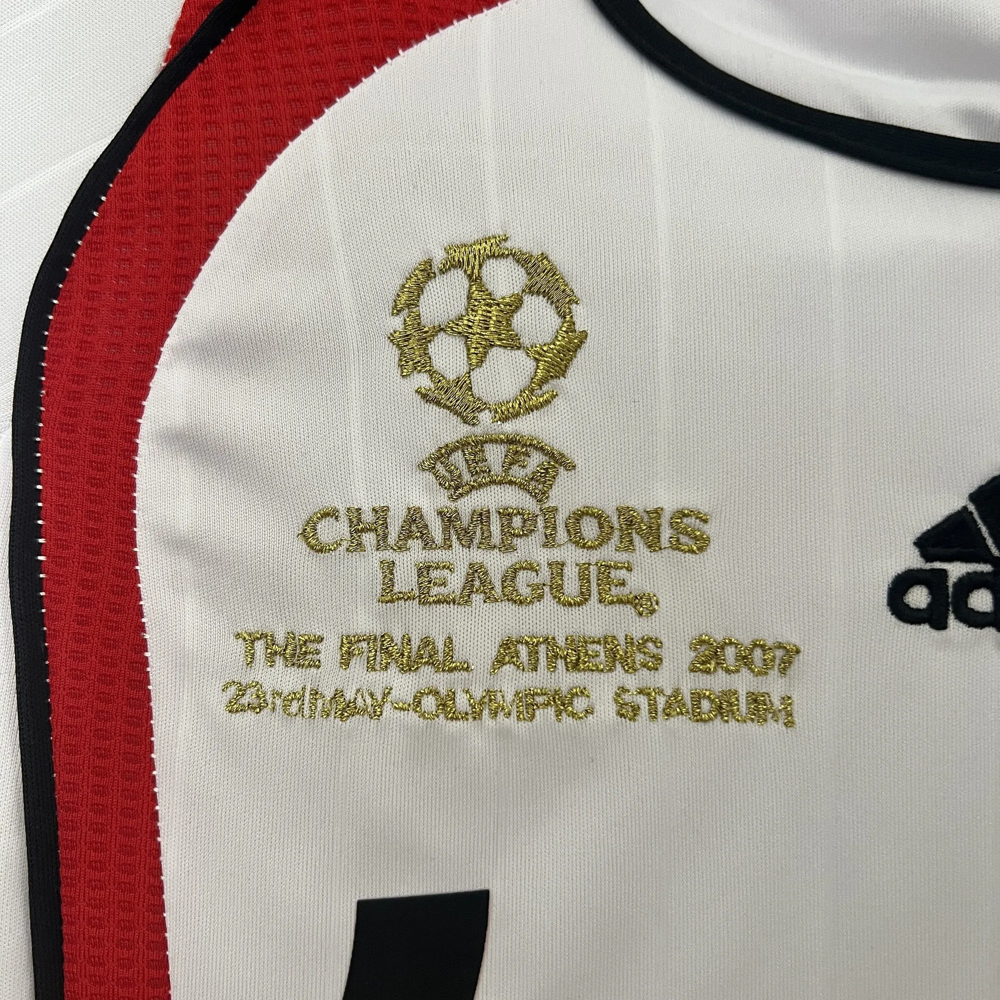 07-08 AC Milan Retro Kid UCL Final Version Kits Sets Jersey Supplier Yupoo 2