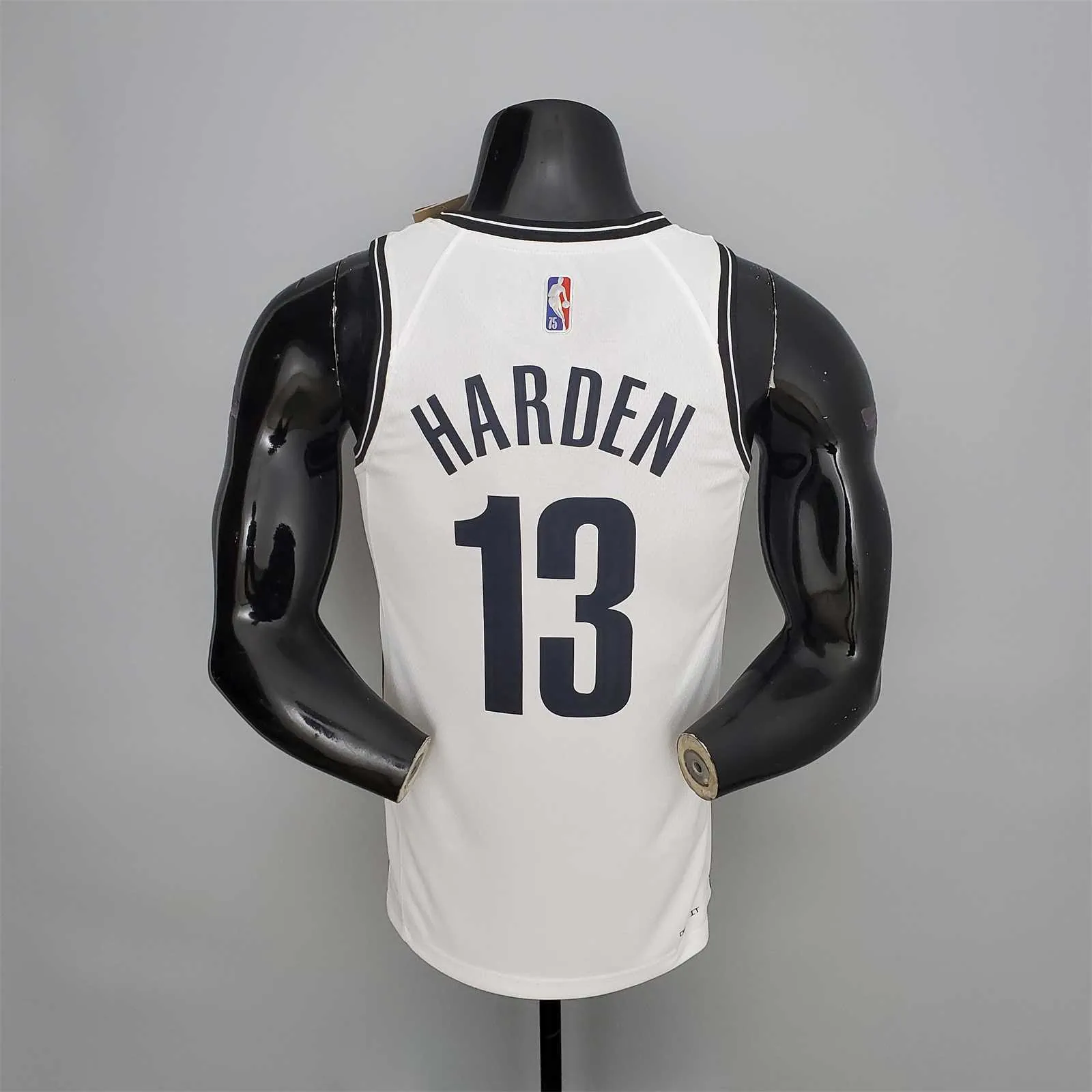 75th Anniversary Harden #13 Nets White 2