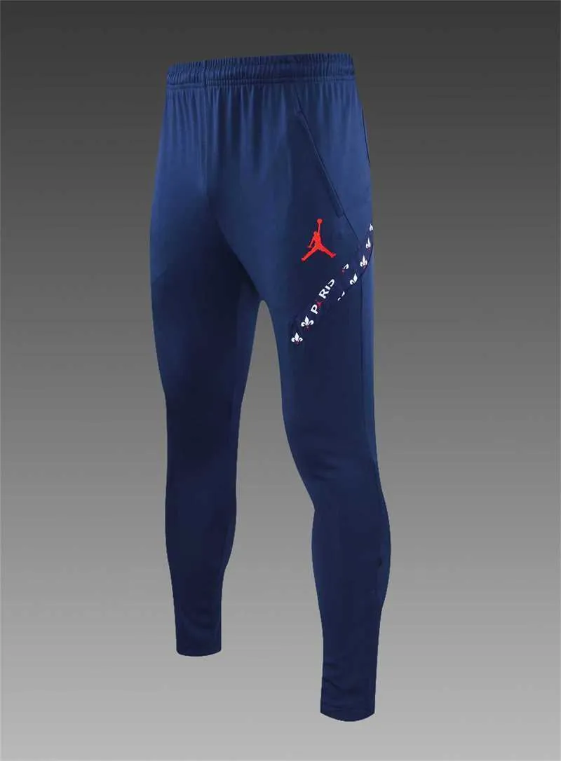Polo Jordan PSG sapphire blue and white print 2