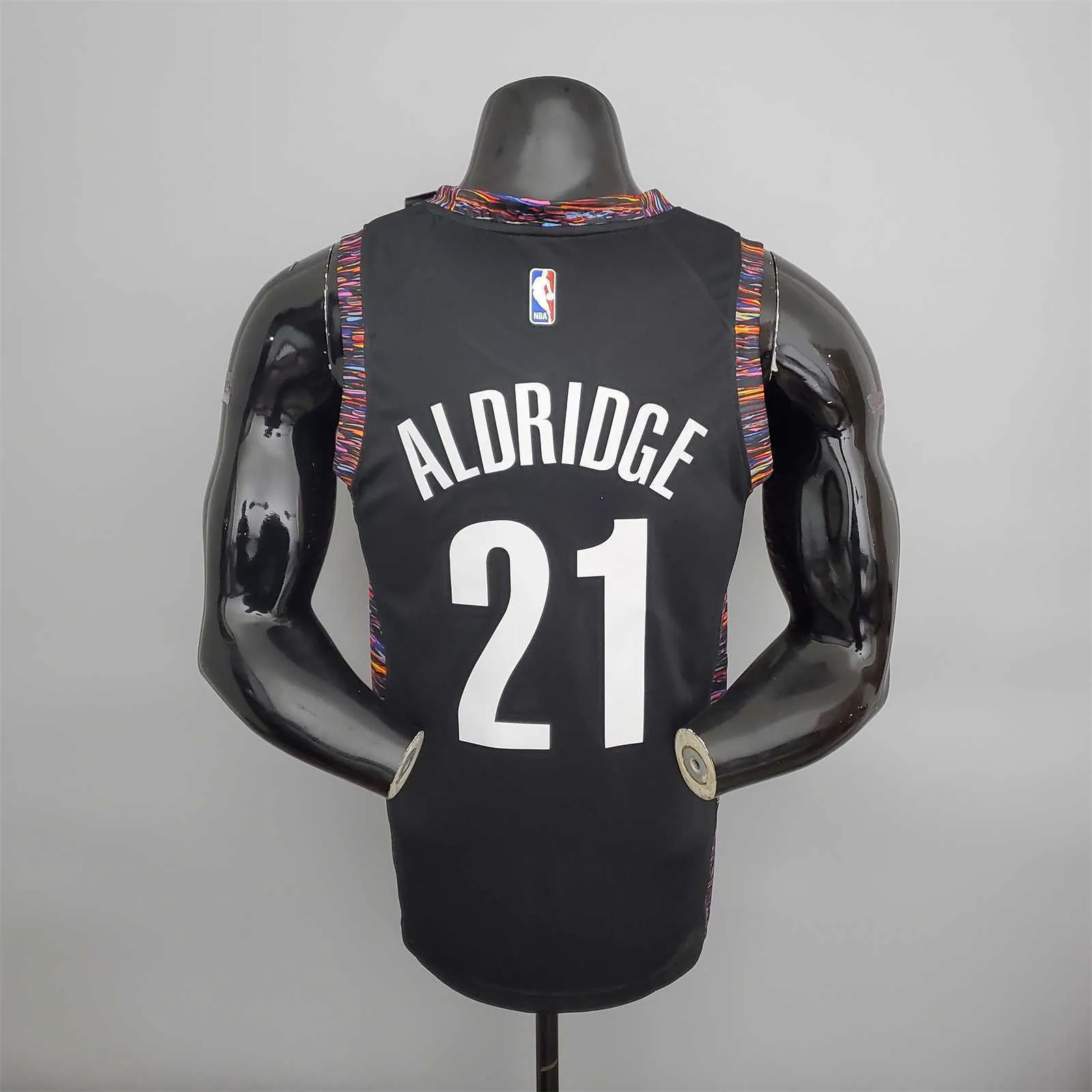 brooklyn#21 Brooklyn Nets City version black 5