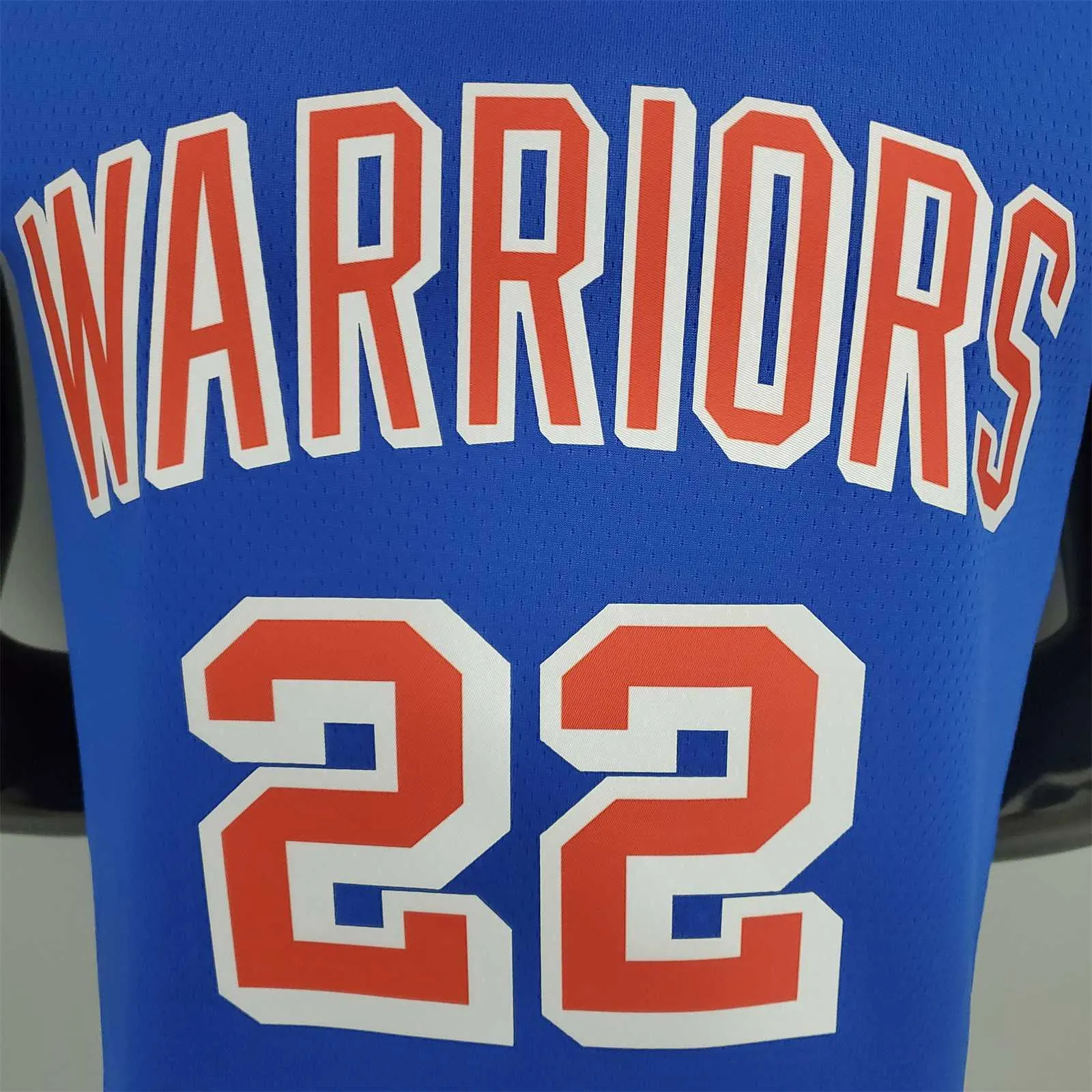 WIGGINS#22 75th Anniversary Warriors Blue 1