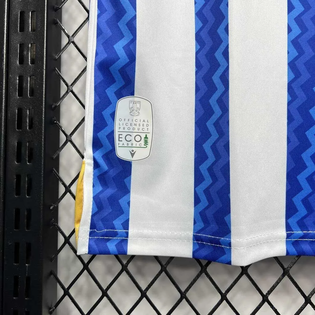 24-25 Sheffield Wednesday Home Kit Soccer Uniform Sport AAAAJersey Yupoo 3