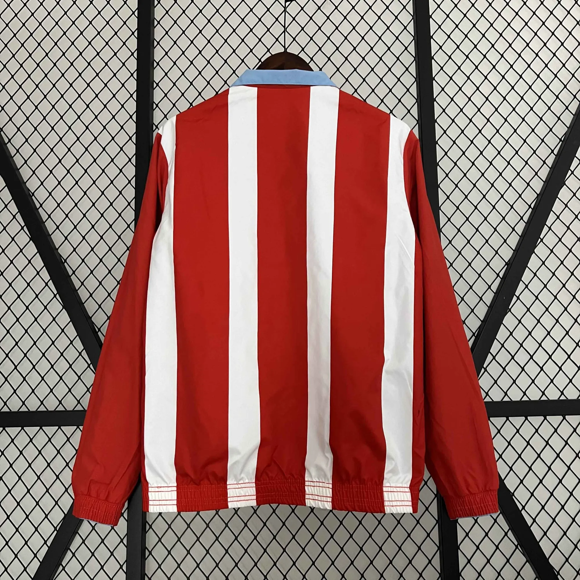 23-24 PSG Reversible Windbreaker Red&Blue Double-Sides Jacket Soccer Jerseys For Sale 3