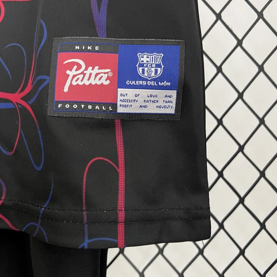 23-24 Barcelona Kids x Patta Culers del Món Special Edition Size-16-28 Soccer Jersey Yupoo 3