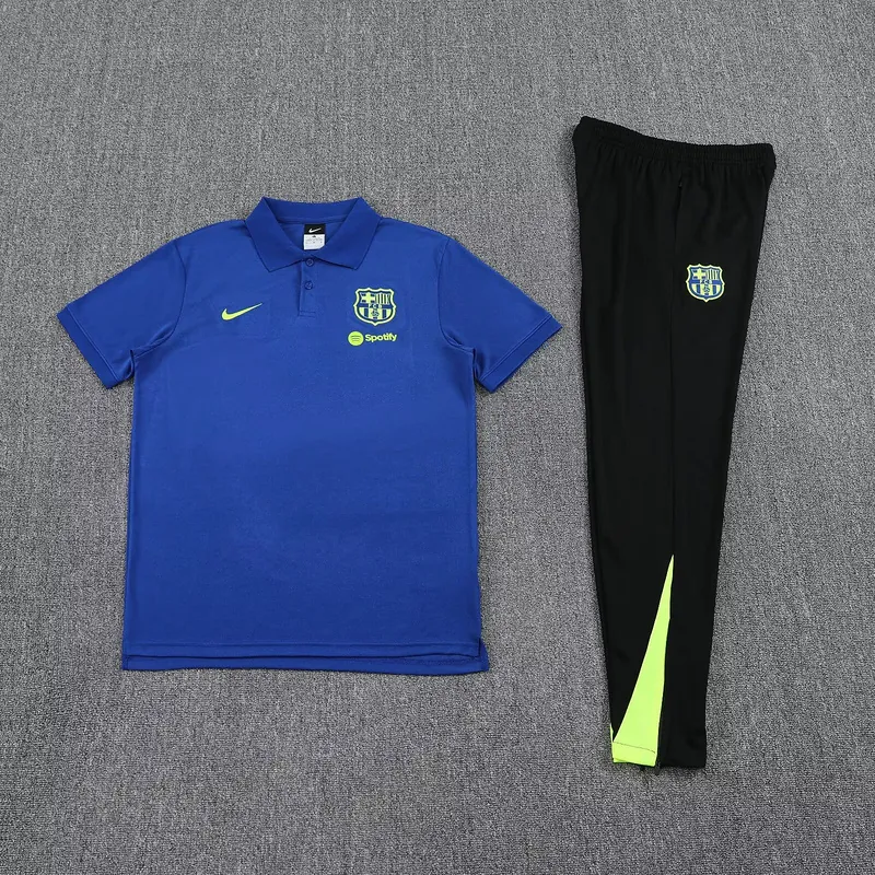 25-26 Barcelona Training Kit POLO Soccer AAAAJersey Yupoo S-2XL 1
