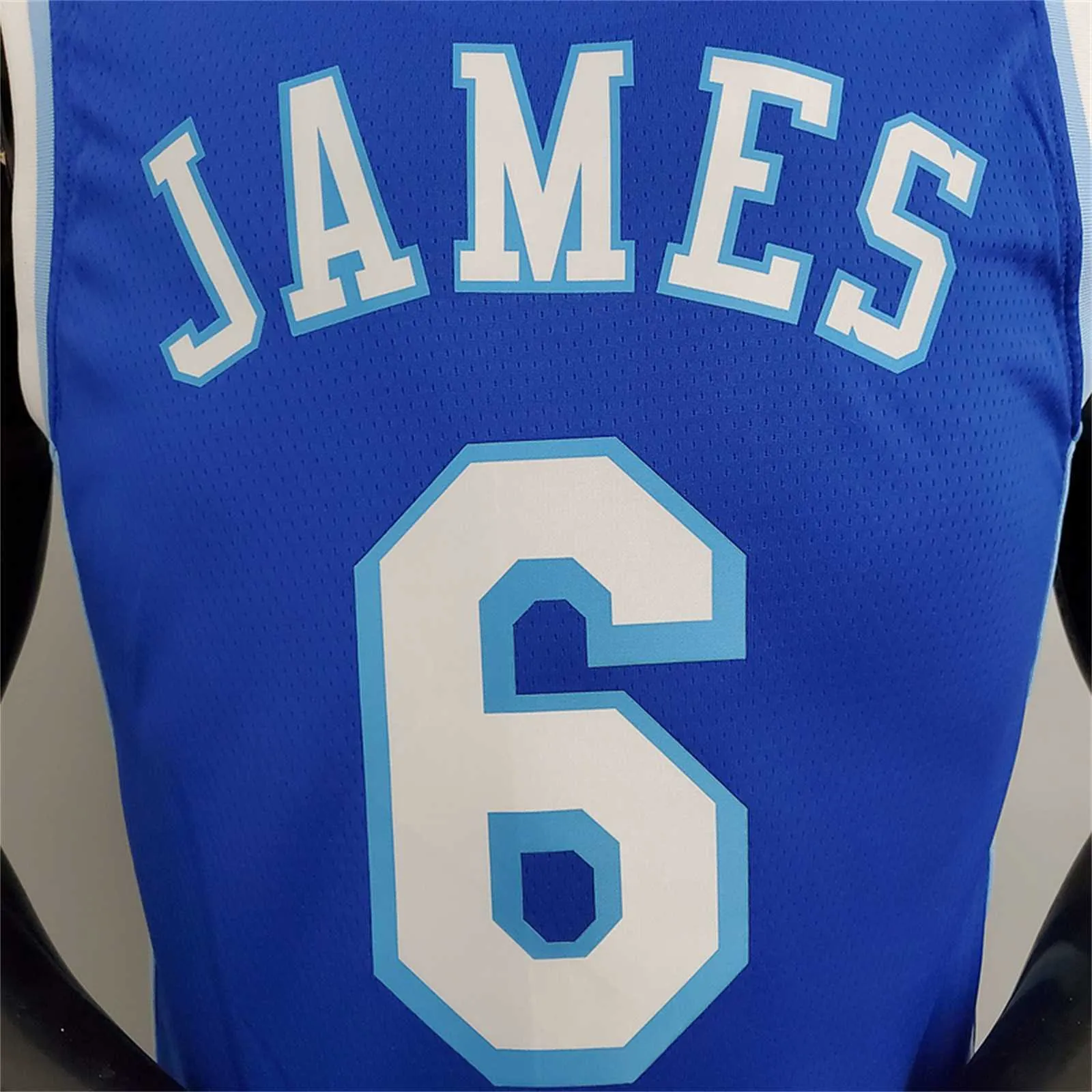 Lakers James#6 Latin Night (High Head) Blue 6