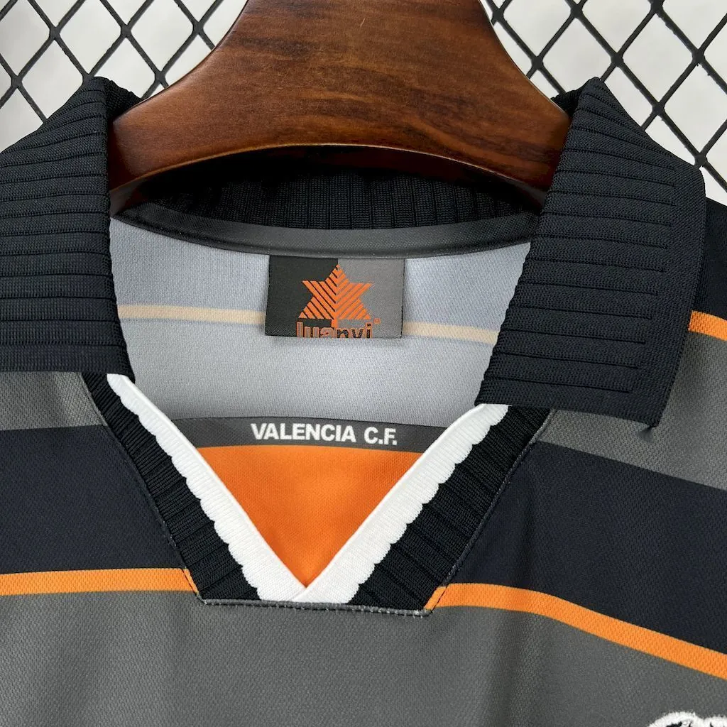 99-00 Valencia Third Retro Kit Vintage Shirt AAAAJersey Dropship Yupoo 4