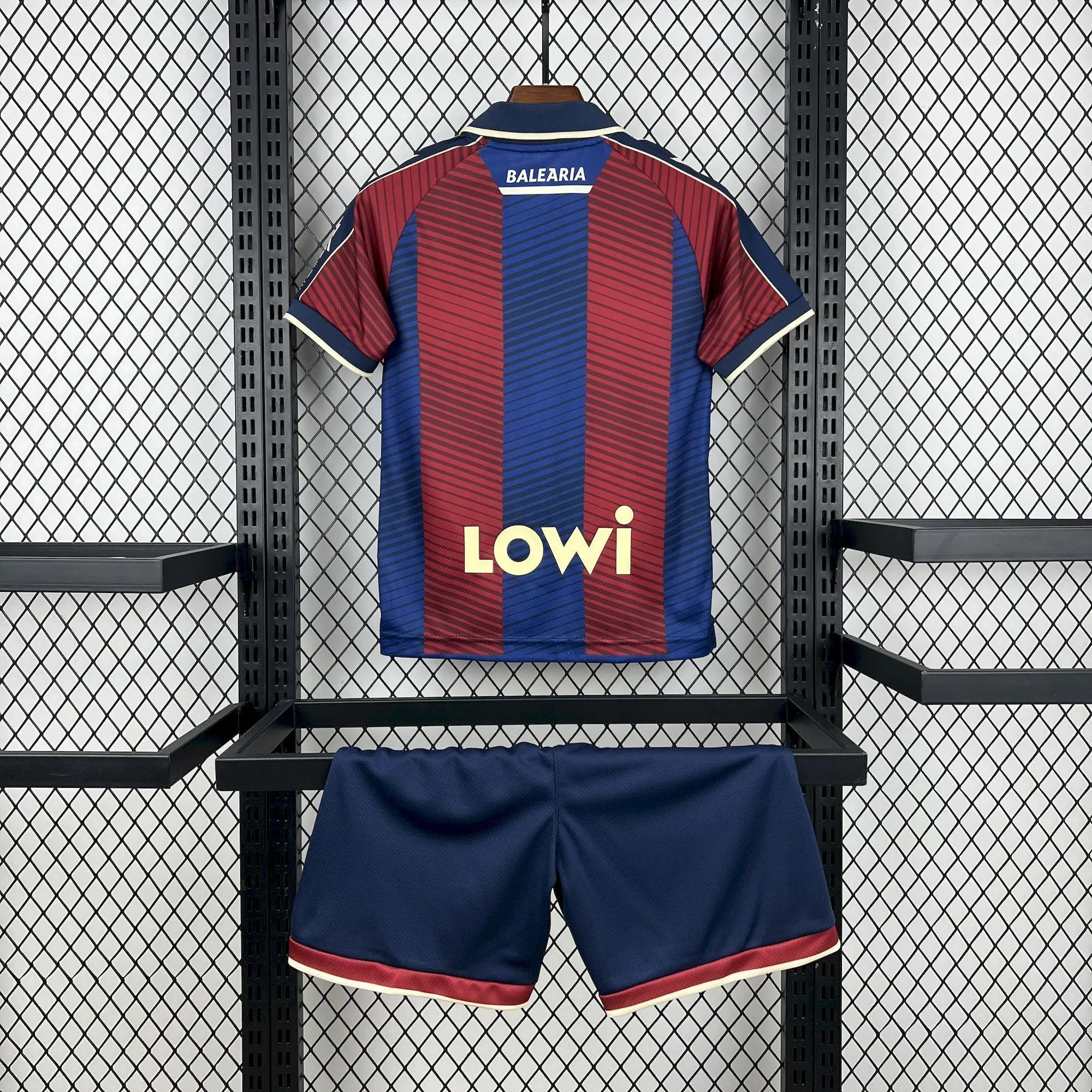 25-26 Levante UD Home Jersey Kids Kit Soccer T-Shirt AAAAJersey Supply Yupoo 1