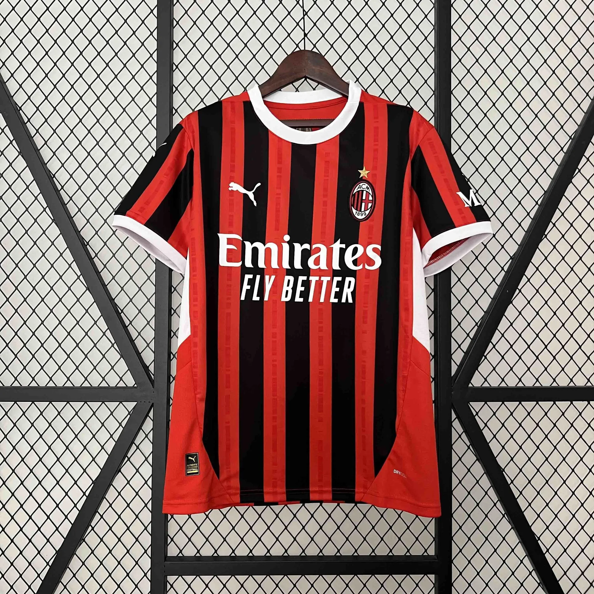 24-25 AC Milan Home Kit Soccer Uniform AAAAJersey Wholesale Yupoo 8