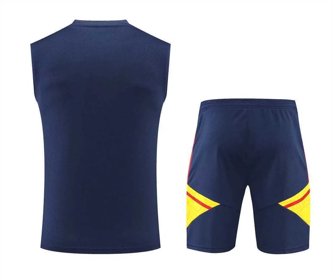 22-23 Arsenal vest training suit kit Royal Blue 9