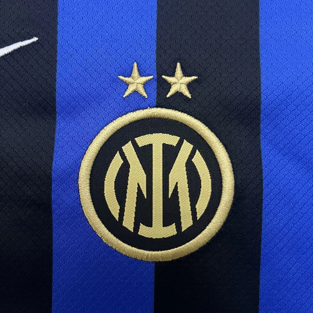 24-25 Inter Milan Home Kid Kits Youth Apparels Football AAAAJersey Yupoo 7