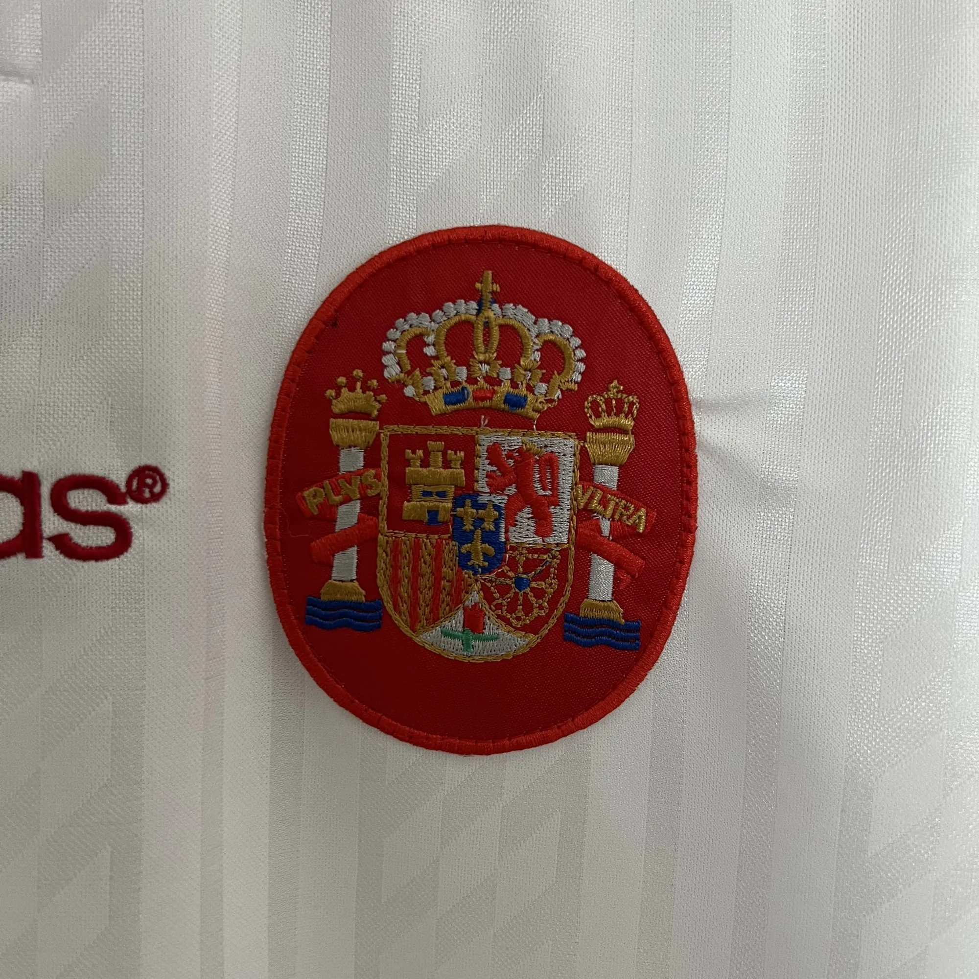 1994 Spain away white retro jersey 2