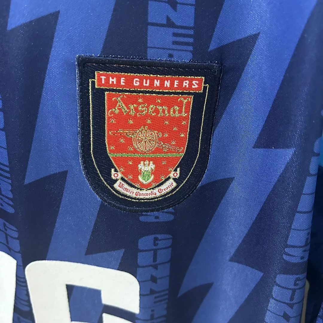 94-95 Arsenal Away Retro Kit Vintage Shirt AAAAJersey Dropship Yupoo 2