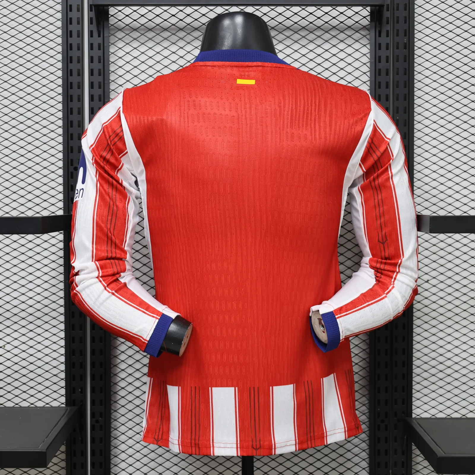 26-27 Atletico Madrid Home Kit Player Version Football Long Sleeve Shirt AAAAJersey Supply Yupoo 7 5