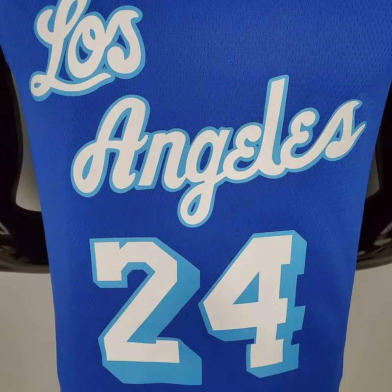 2021 Bryant #24 Lakers Retro Blue 4
