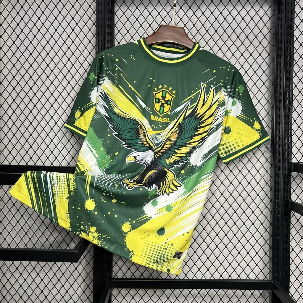 2024 Brazil Eagle Green Special Edition Shirt AAAAJersey Supplier Yupoo 5